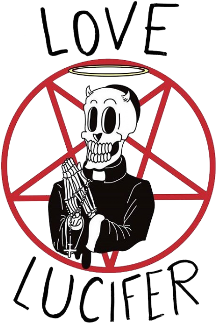 #satan #satanic #pentogramm #lucifer #devil #preyer Clipart (700x704), Png Download