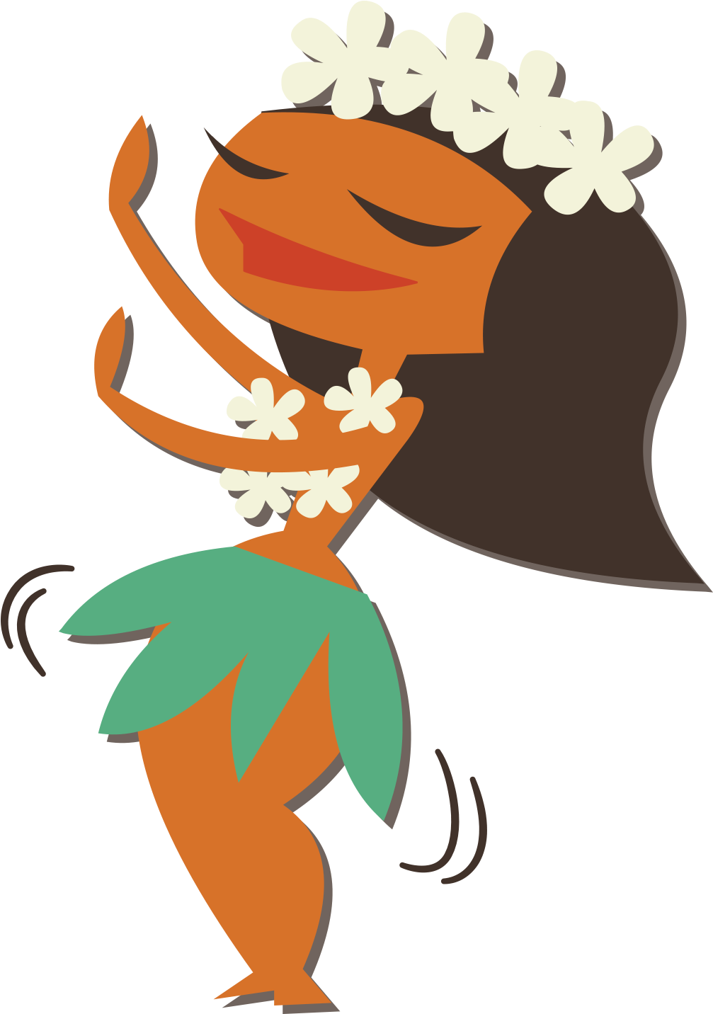 So, Be Cool Daddy-o, And Don't Forget To Say, “aloha,” - Illustration Clipart (1142x1508), Png Download