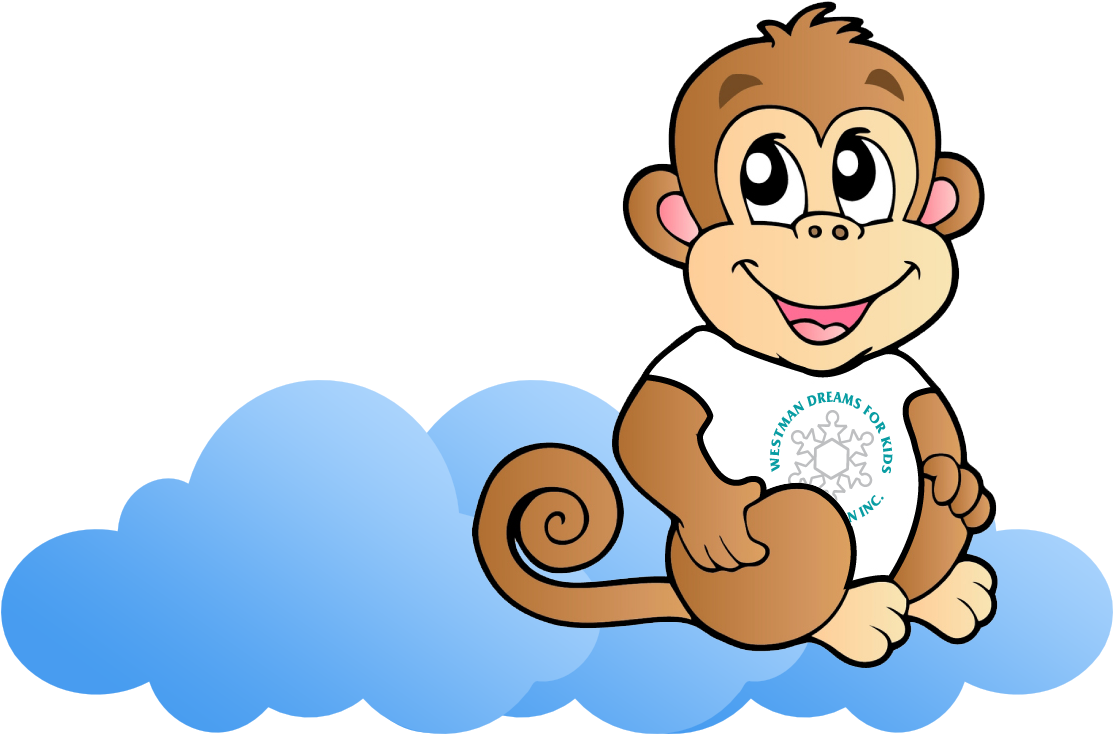 King Louie Sitting On Cloud - Dreaman Wooden Monkey Puzzle Educational Developmental Clipart (1191x764), Png Download