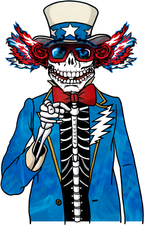 Grateful Dead Sam Clipart (752x1024), Png Download