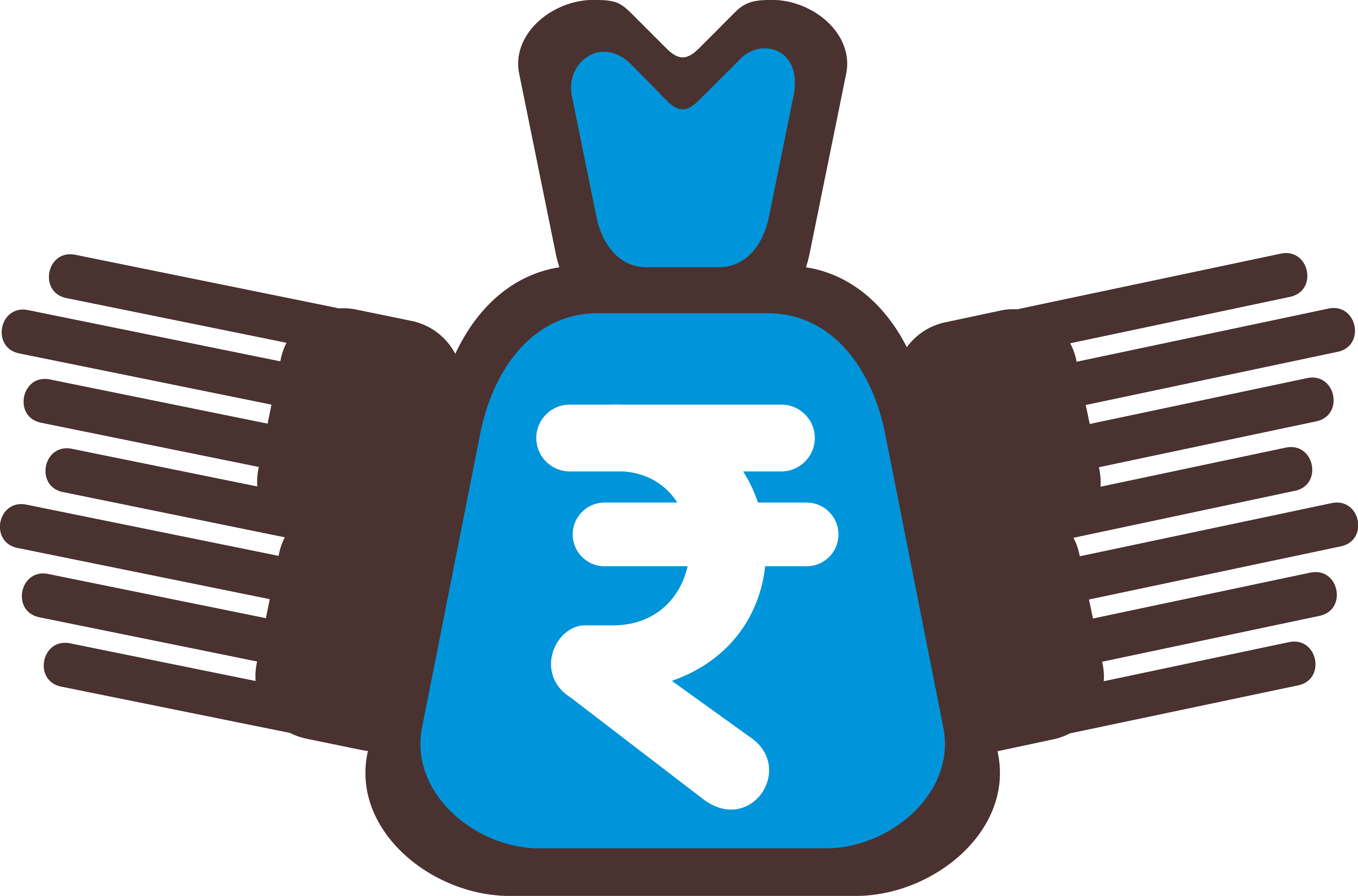 Finance Clipart Coin Notes - รูป การ์ตูน ถุง เงิน Png Transparent Png (3910x2581), Png Download