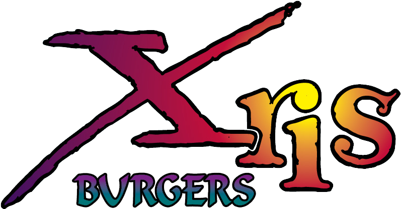 4 Sausage, 4 Bacon, Ham, Or Hot Link - Xris Burgers Clipart (812x430), Png Download