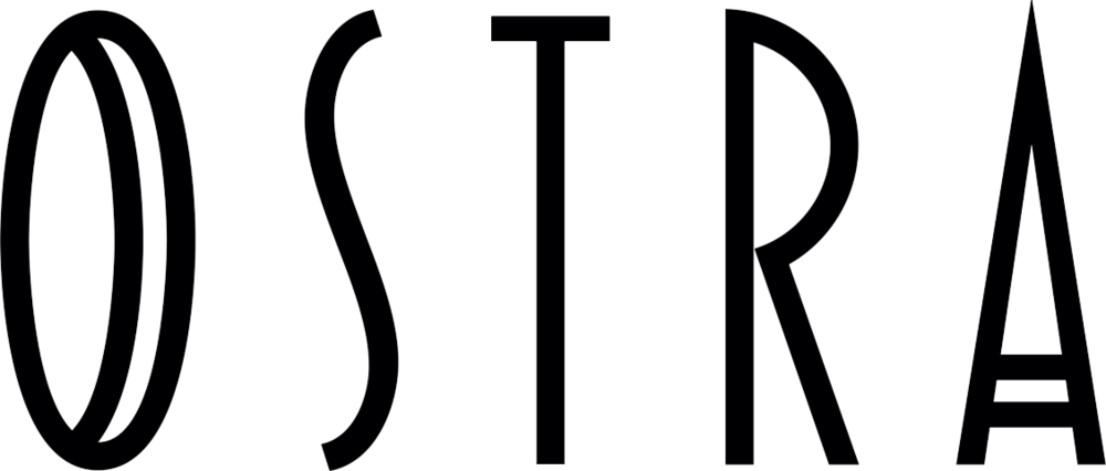 Ostra Black Logo - Portable Network Graphics Clipart (1000x426), Png Download