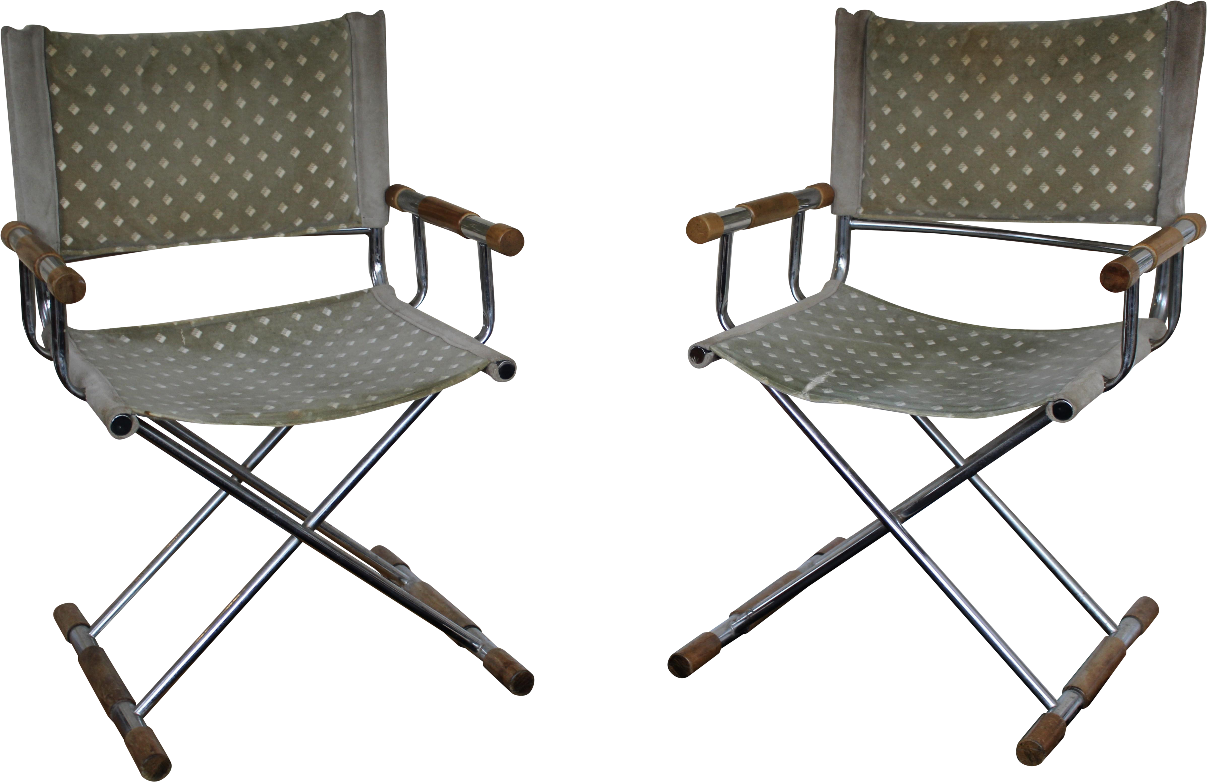 Graphic Free Download Chrome Directors After Cleo Baldon - Folding Chair Clipart (4894x3174), Png Download