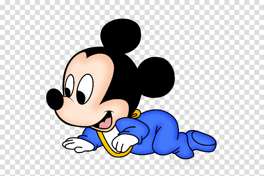 Disney Babies Clip Art Clipart Mickey Mouse Pluto Minnie - Baby Mickey Mouse Png Transparent Png (900x600), Png Download