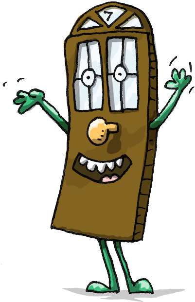 The Reason Knock Knock Jokes Have Survived For So Long - Joke Because Clipart (596x631), Png Download