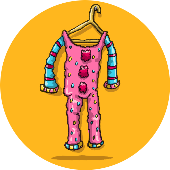 Clothes-circle - Illustration Clipart (678x670), Png Download