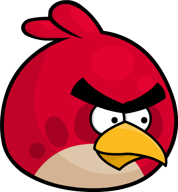 Author Comments - ماسک انگری برد نمدی Clipart (581x625), Png Download