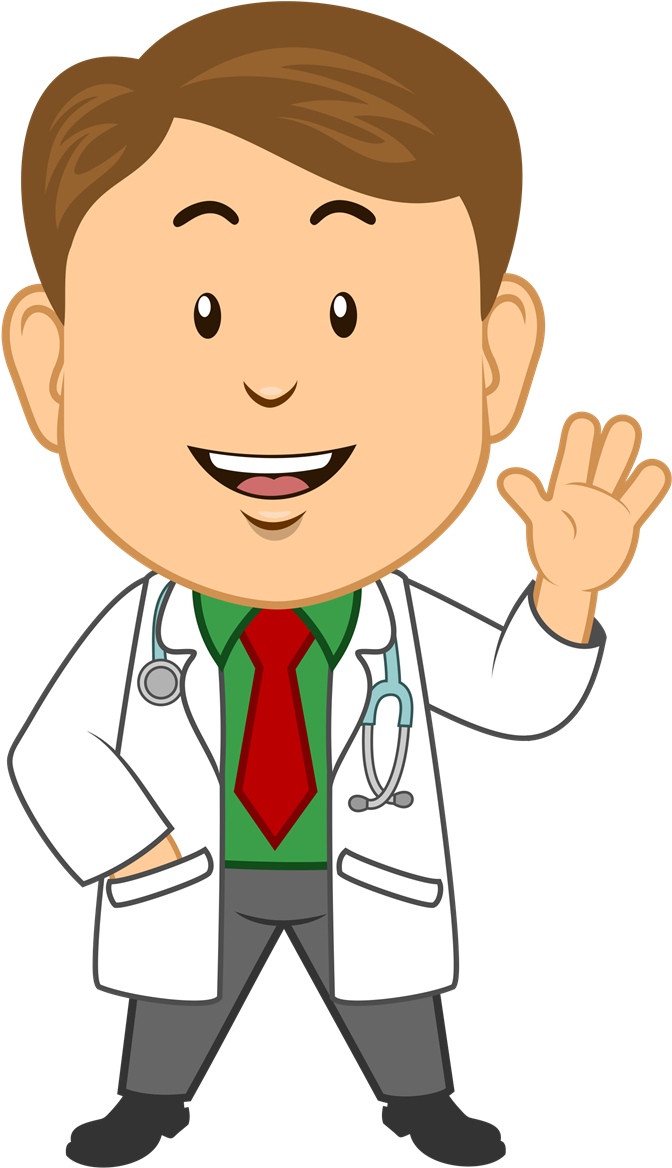 Clipart Of Doctor Clip Art - Doctor Clipart Png Transparent Png (800x1314), Png Download