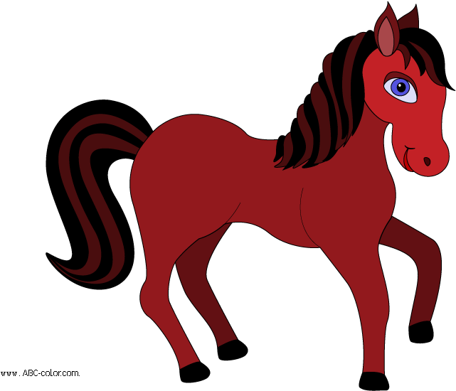 Colt Horse Clip Art N4 - Clip Art - Png Download (822x567), Png Download