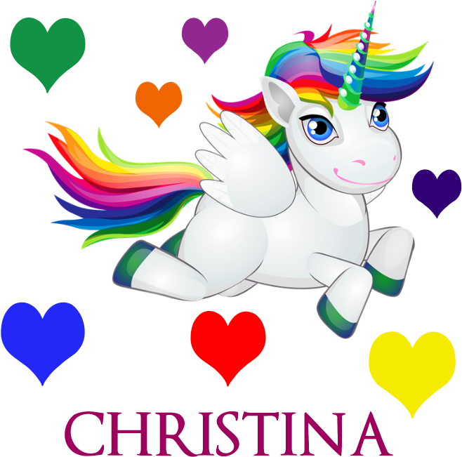 Unicorn Make Personalized Pillow Case - Unicorn Make Personalized Note Cards Clipart (700x700), Png Download