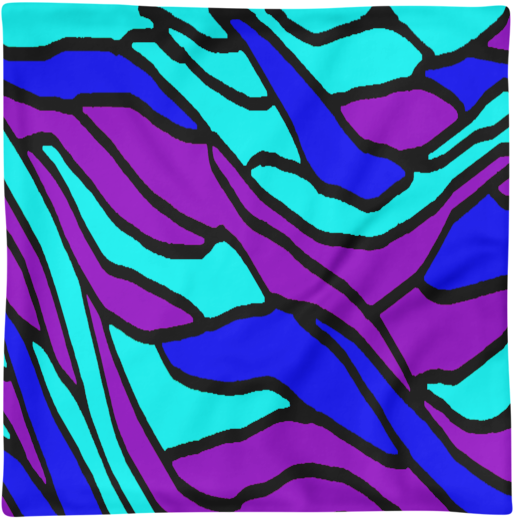 Numin Looks Color Cells Square Pillow Case Clipart (600x600), Png Download