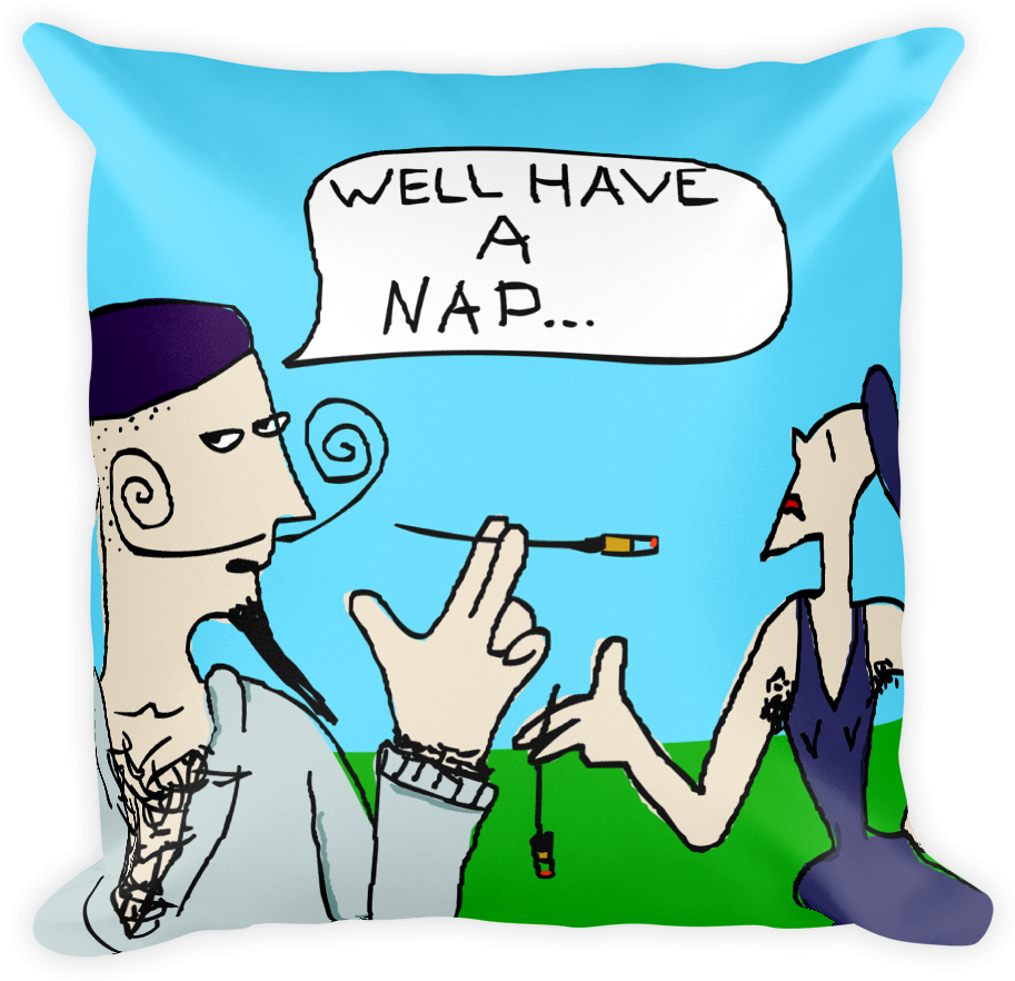 But I Am Le Tired Pillows - Jpeg Clipart (1000x1000), Png Download
