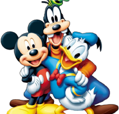 Mickey Mouse Clipart Car - Mickey Mouse And Friends - Png Download (640x480), Png Download