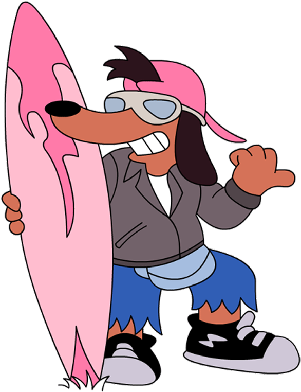 The Original Dog From Hell - Poochie Itchy And Scratchy Clipart (639x792), Png Download