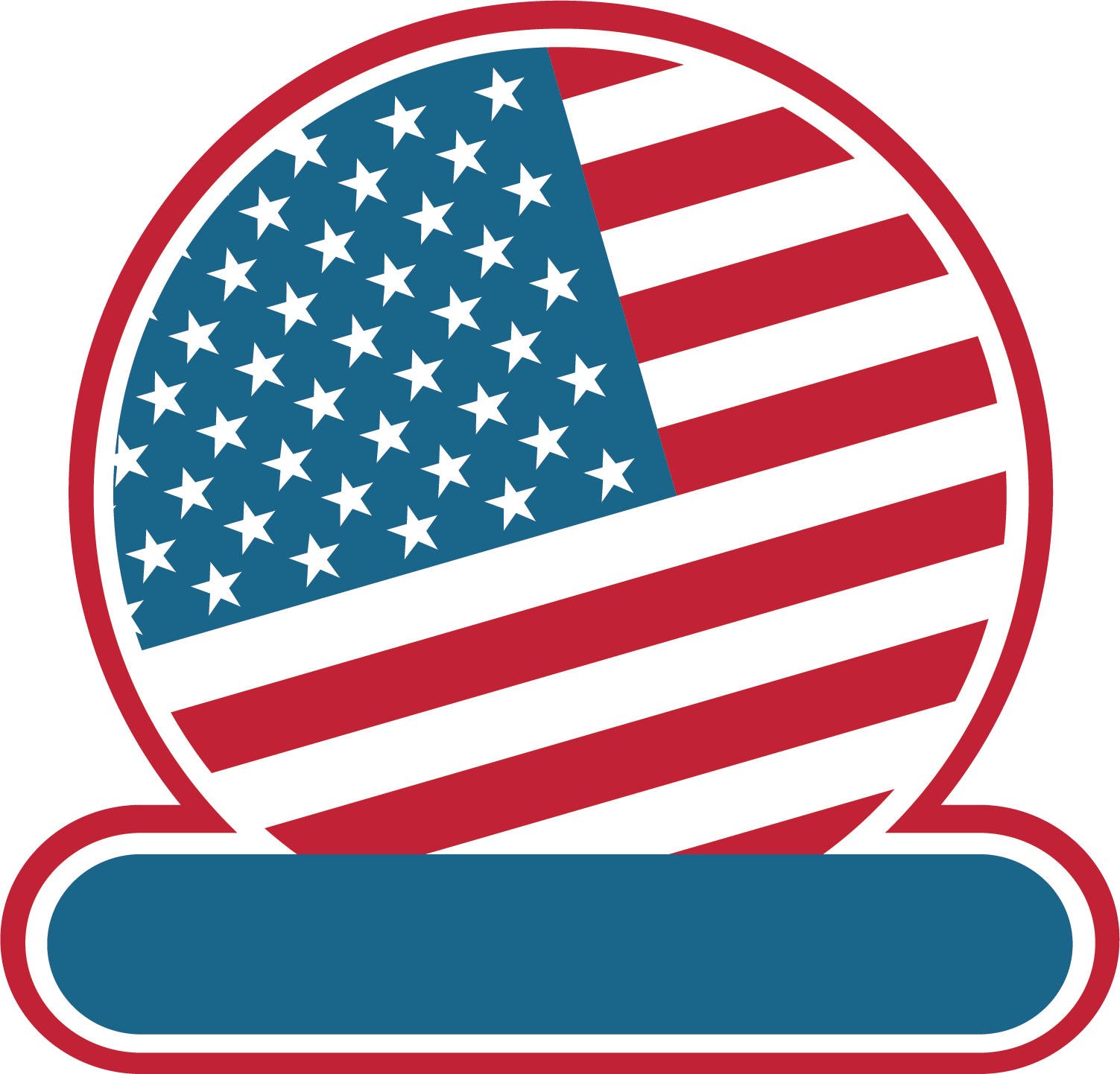 Fun Stickies - Star Spangled Clipart (1503x1442), Png Download