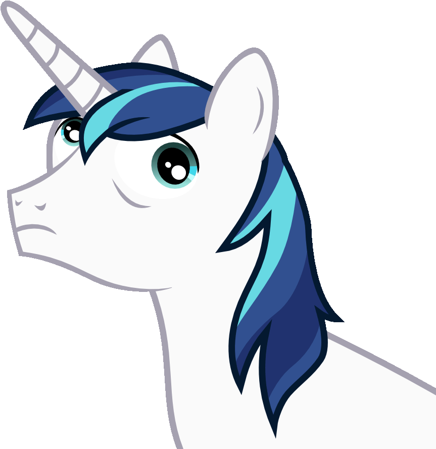 My Little Pony Friendship Is Magic Fear And Loathing - Mlp Shining Armor Crazy Clipart (900x900), Png Download