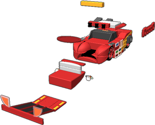 Longhorns 73 - Model Car Clipart (768x768), Png Download