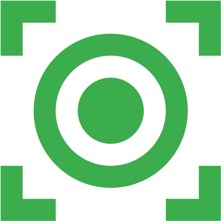 Noun 383089 Green - Iris Recognition Icon Clipart (700x700), Png Download