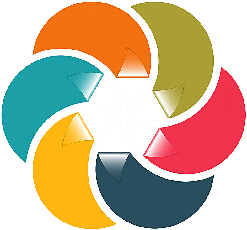 Circle Clip Art Ppt Pattern Transprent Png - Clip Art Transparent Png (1000x938), Png Download