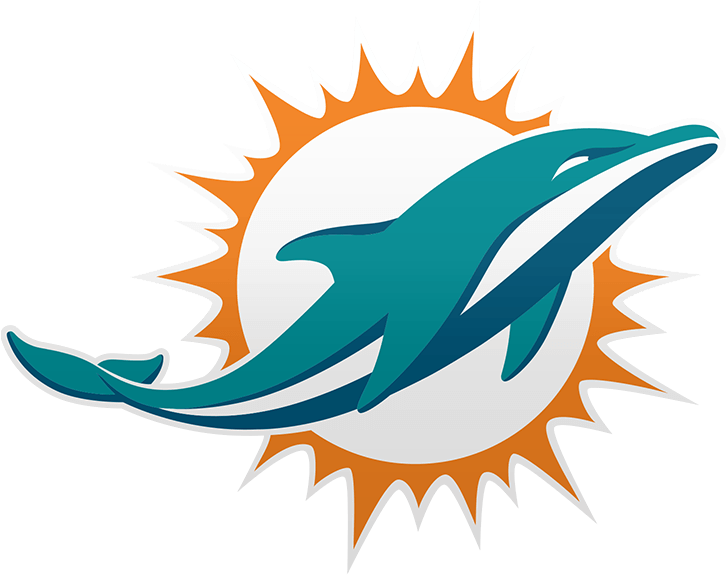 Miami Dolphins Logo 2018 Clipart (800x800), Png Download
