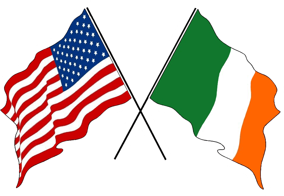 And A Charity Was Born Us Ire Flag - Italy And America Flag Clipart (1000x668), Png Download
