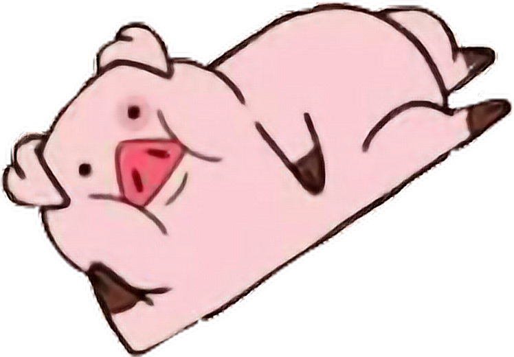 Report Abuse - Cerdo Pato Gravity Falls Clipart (748x520), Png Download