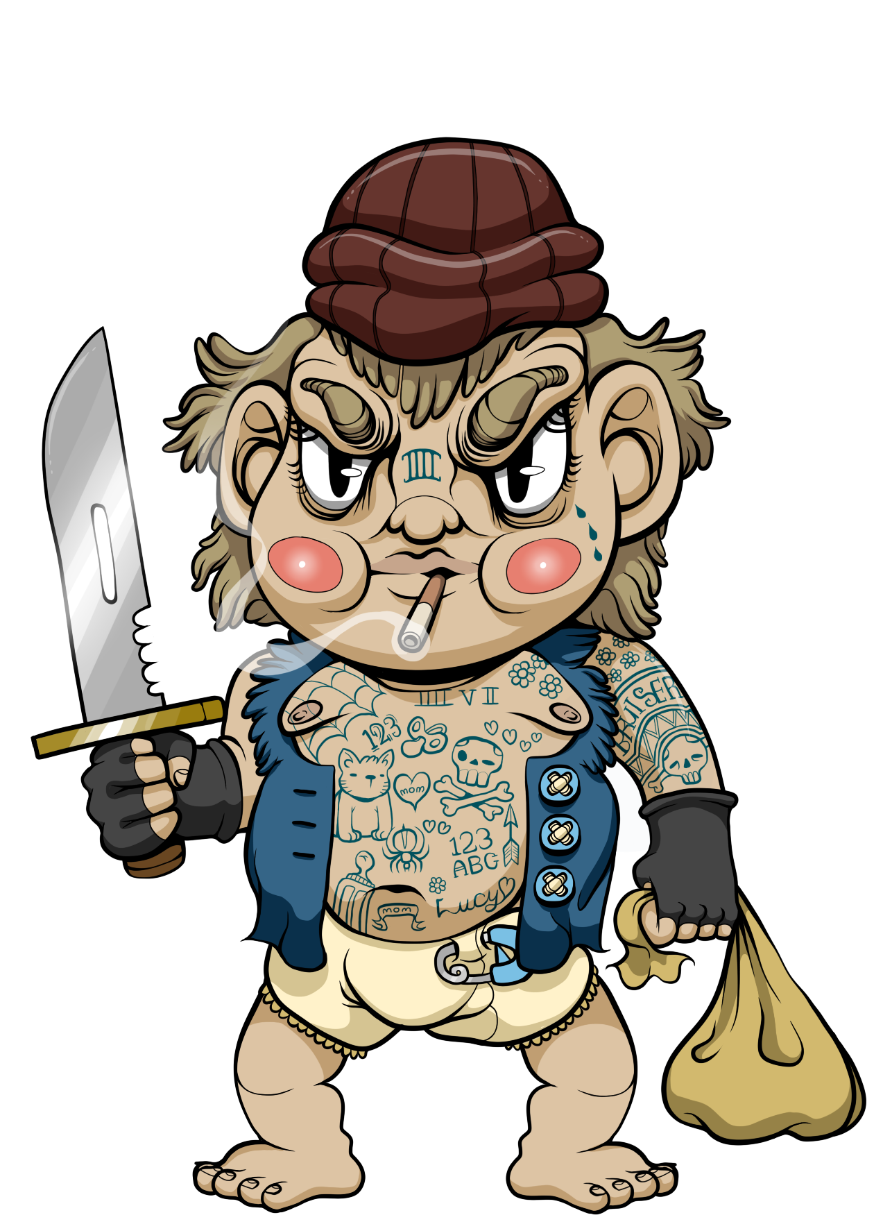 Author Comments - Cartoon Clipart (1527x2000), Png Download