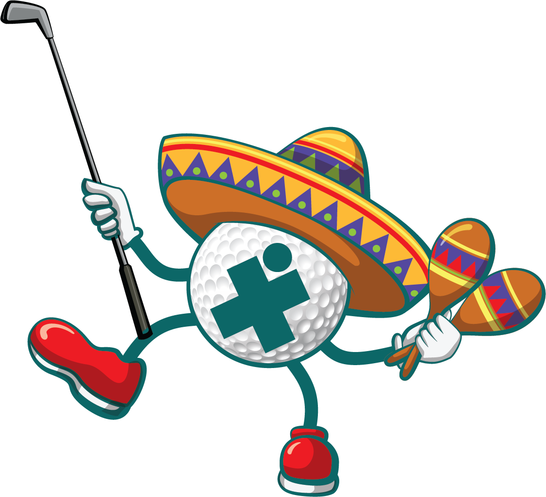 Dancing Golf Ball Clipart (1125x1025), Png Download