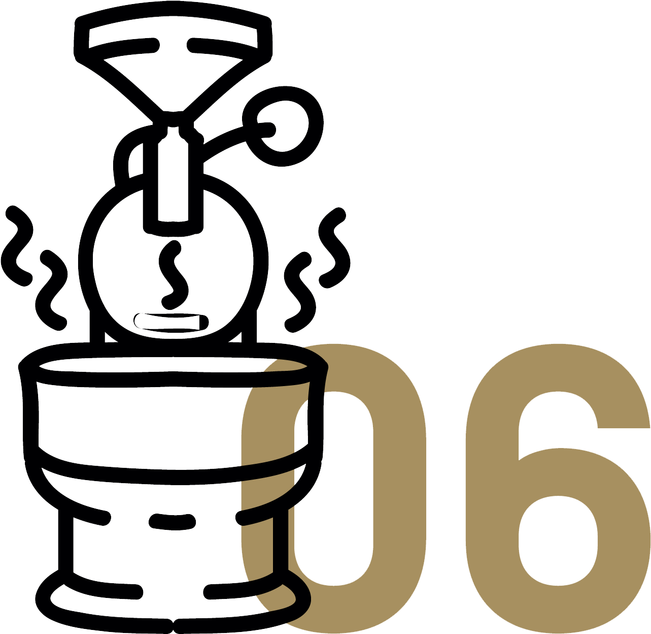 During Roasting, The Beans Undergo The Maillard Reaction, Clipart (1890x1890), Png Download