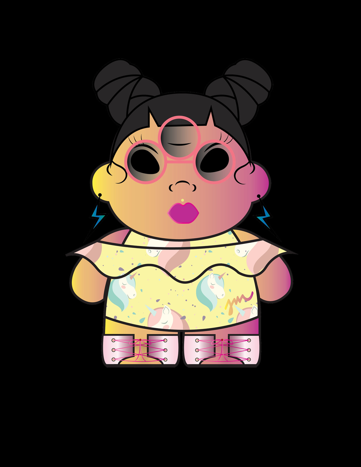 Isis Diamondz - Cartoon Clipart (1235x1600), Png Download