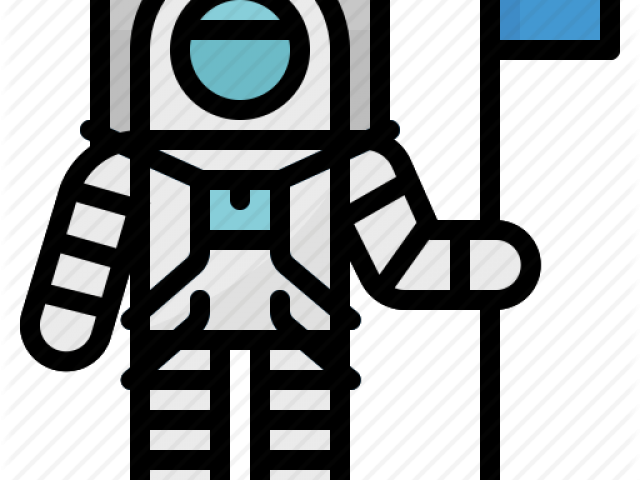 Spacesuit Clipart Moon - Clip Art - Png Download (640x480), Png Download