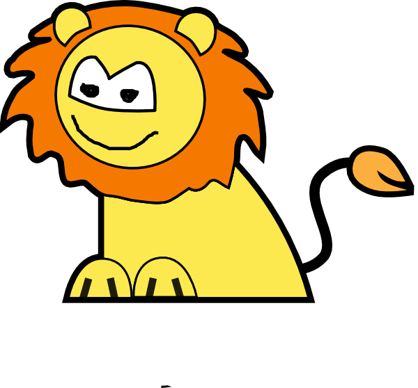 Lion Clip Art - Png Download (600x558), Png Download
