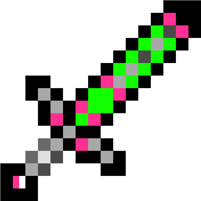 Minecraft Custom Sword Clipart (830x800), Png Download