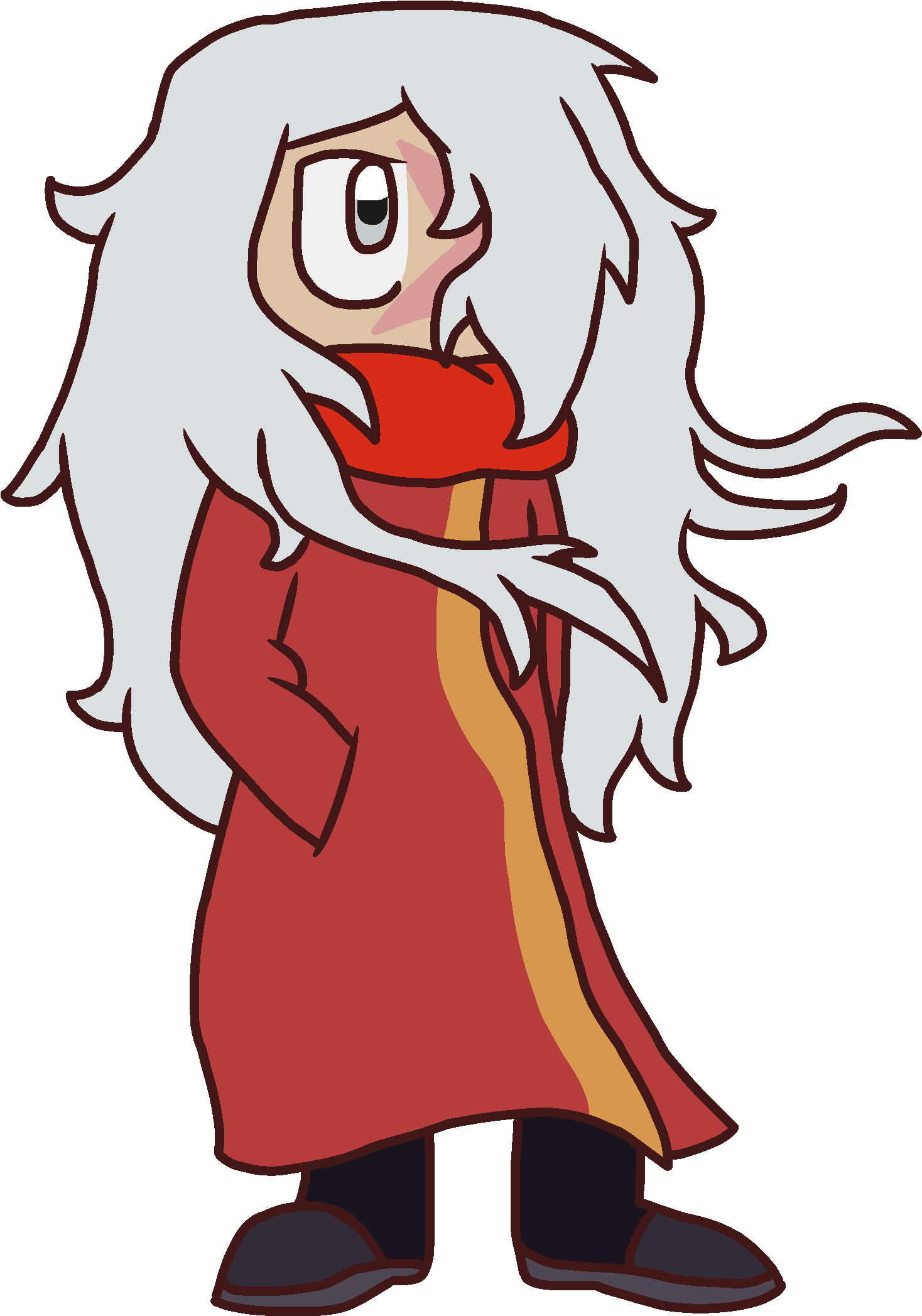 Cardinal Ham - Cartoon Clipart (1500x2150), Png Download