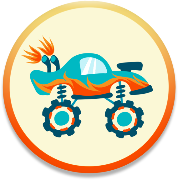 Monster Trucks For Babies On The Mac App Store - Truck Clipart (630x630), Png Download