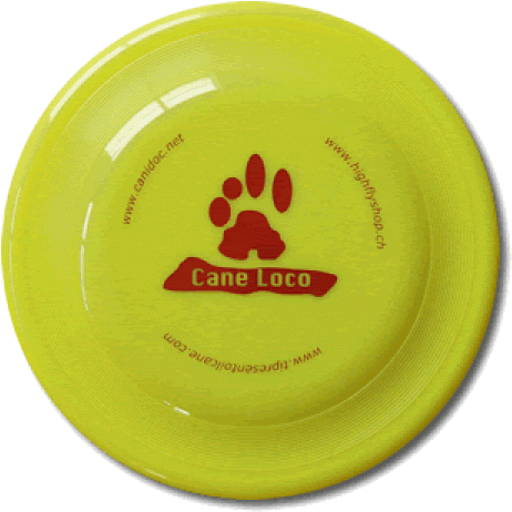 Wham-o Frisbee® Fastback Caneloco Yellow - Volantini Dog Sitter Clipart (600x600), Png Download