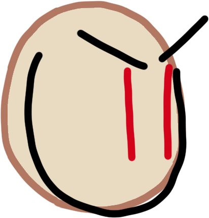 Evil Pancake Clipart (480x640), Png Download