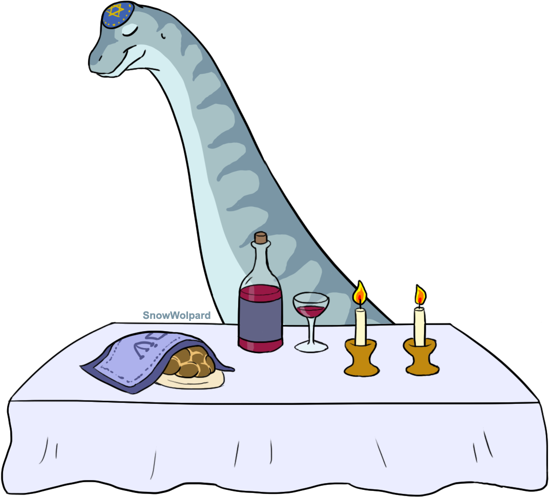 ציפורה בת אדמה וים Much Better Jewish Dinosaurs Prehistoric - Cartoon Clipart (1170x1080), Png Download