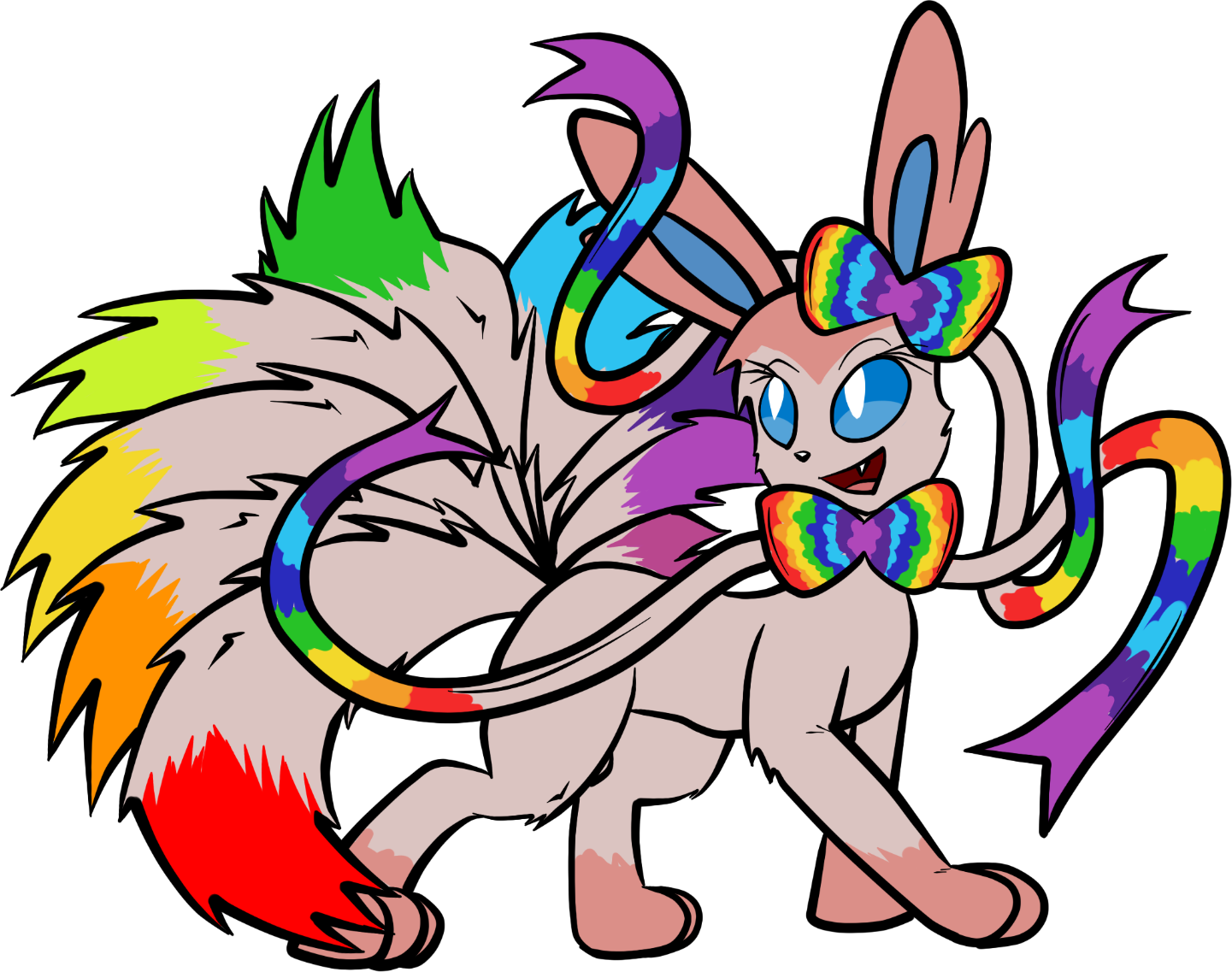 Alynna Trypnotk🦊 - Vf - - Valid - - "@monorail@glaceon - Cartoon Clipart (1441x1137), Png Download