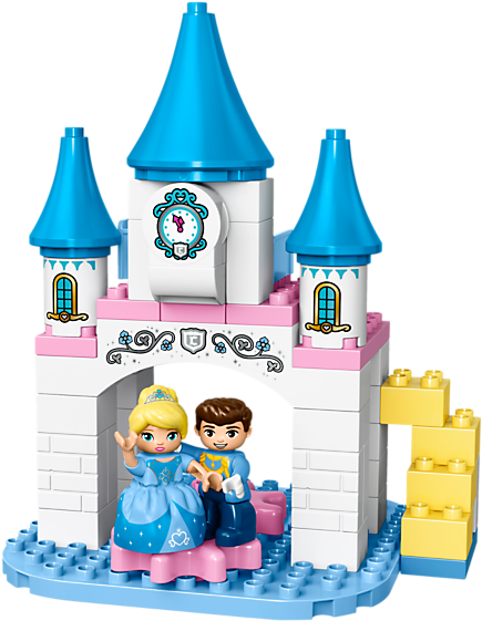 Cinderella's Magical Castle - Lego 10855 Duplo Disney Princess Cinderella´s Magical Clipart (800x600), Png Download