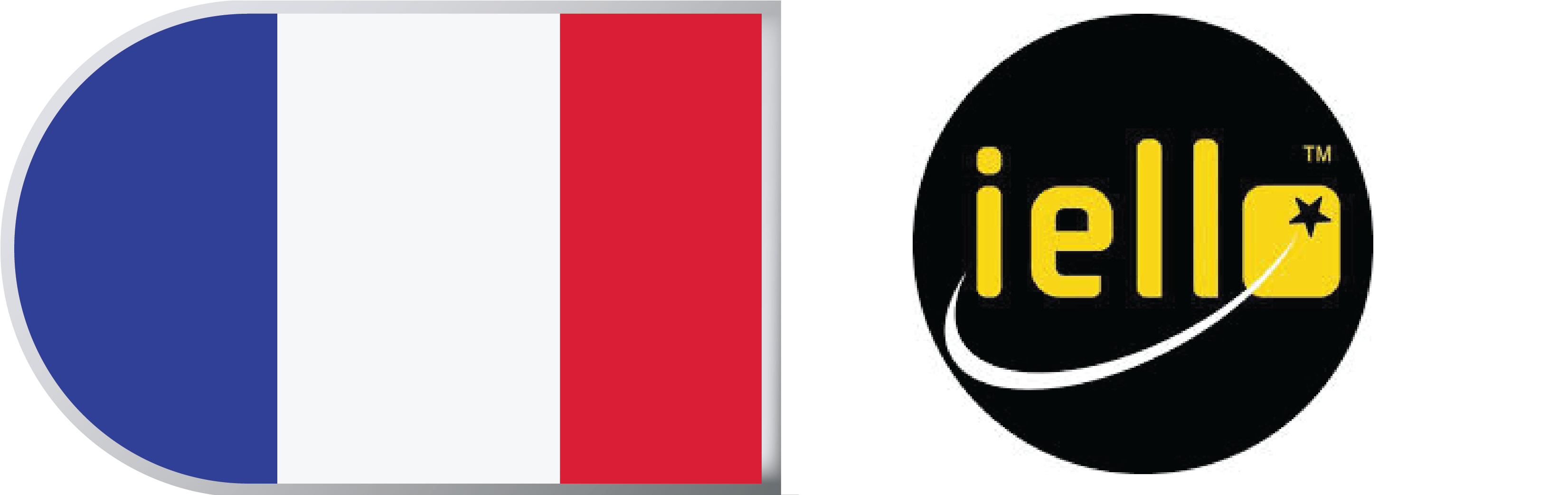 Iello France - Sign Clipart (3329x1042), Png Download