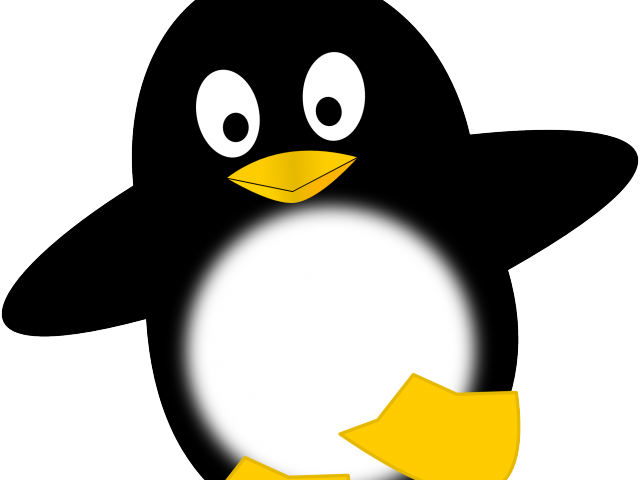 Footprint Clipart Penguin - Penguinclip Art - Png Download (640x480), Png Download