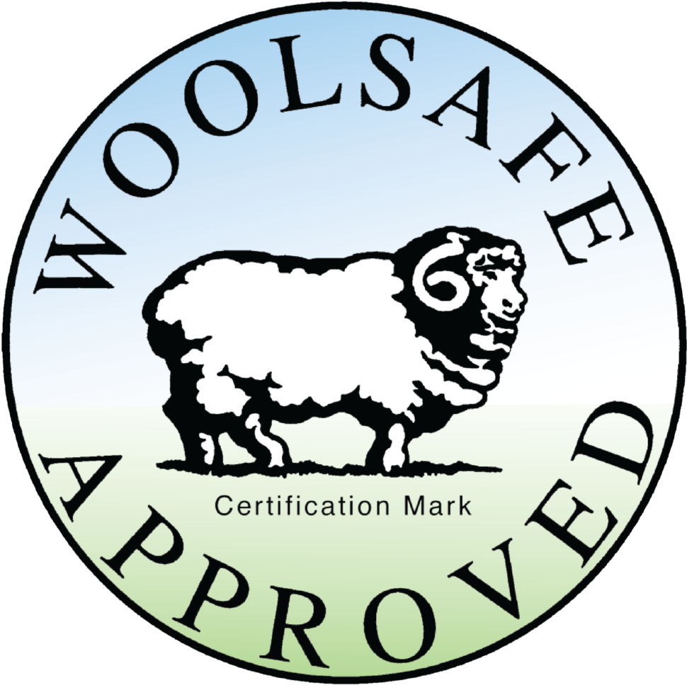 No Soaking The Carpets - Woolsafe Approved Logo Clipart (998x1024), Png Download