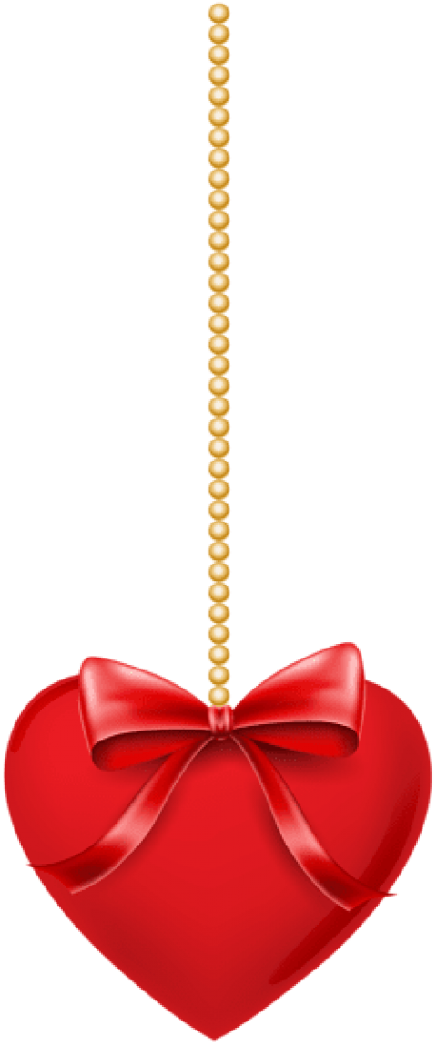 Free Png Hanging Heart Png Images Transparent Clipart (480x1148), Png Download