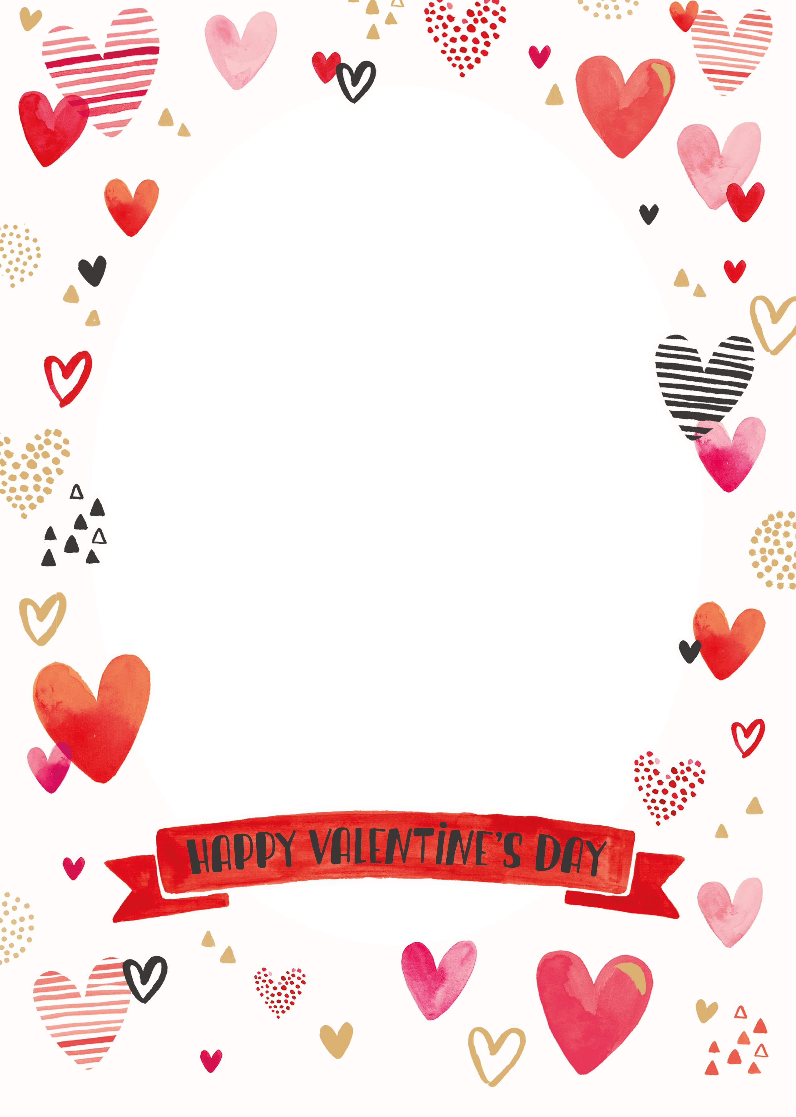 Select A Message - Heart Clipart (2550x3579), Png Download