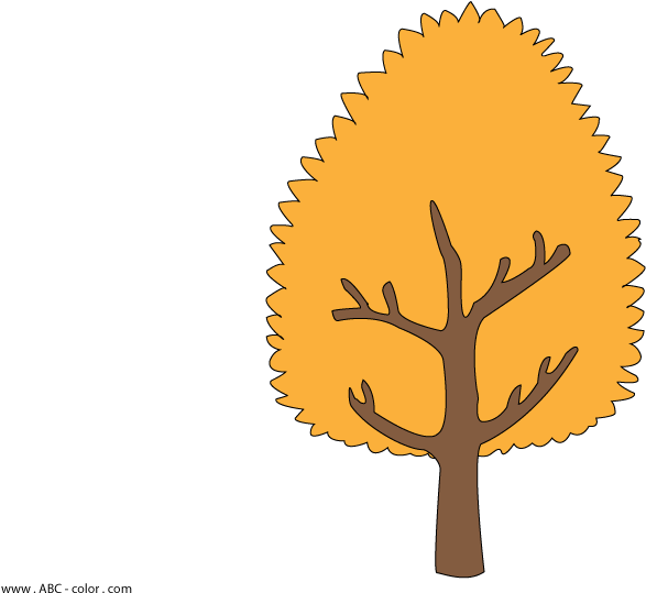 Download Bitmap Clipart Sweet Chestnut - Дерево Рисунок - Png Download (822x567), Png Download