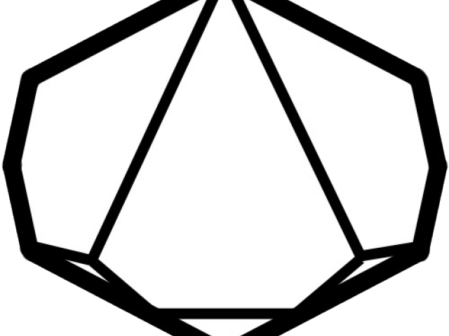 Drawn Dice D10 Clipart (640x480), Png Download