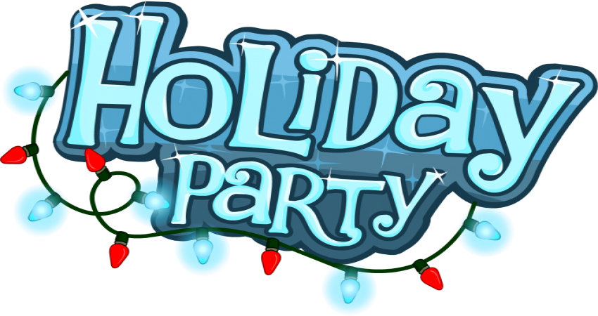 Holiday Party Season Is Upon Us - Holiday Party Clipart - Png Download (850x450), Png Download