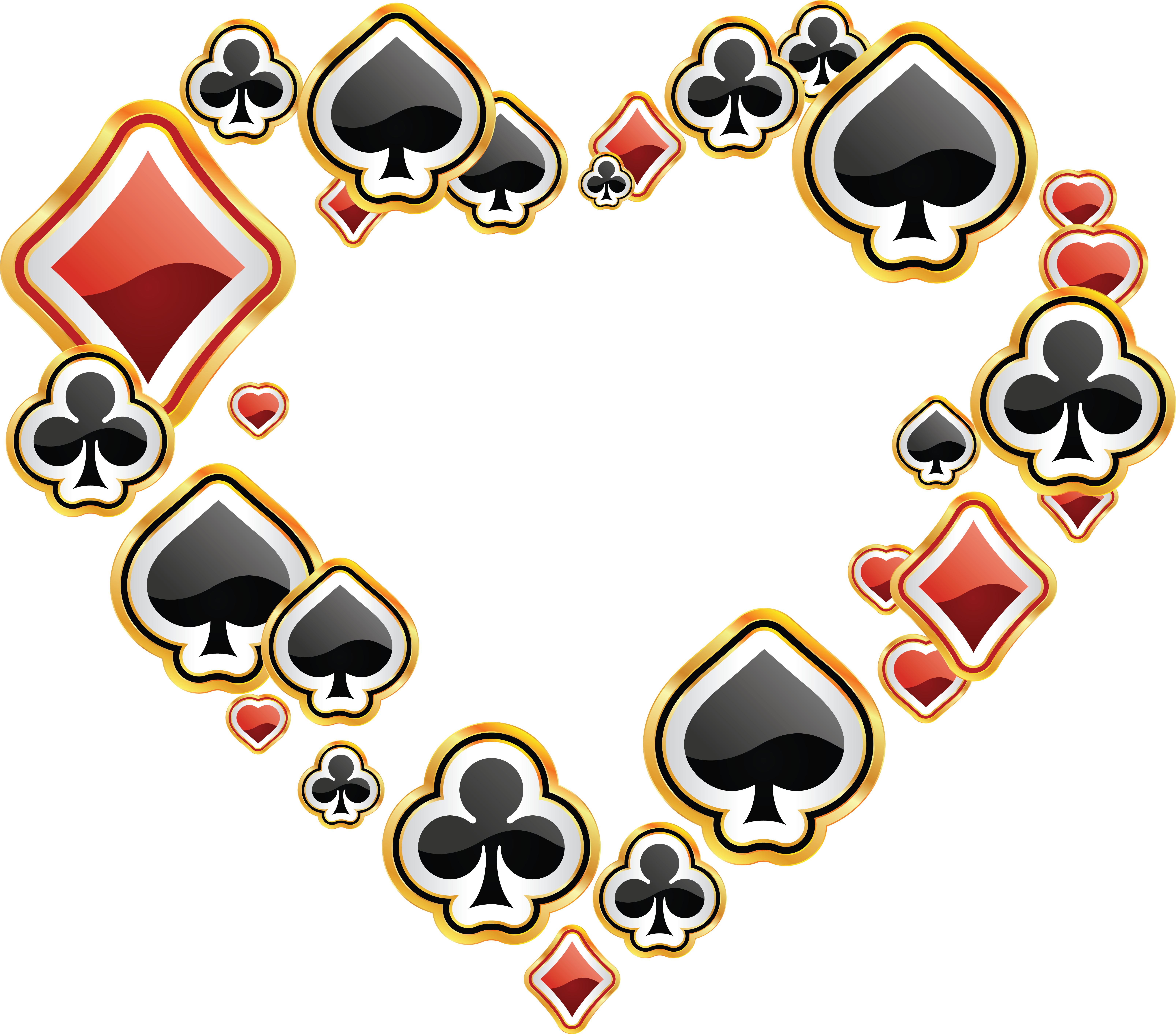 Poker Png - Png Poker Clipart (6425x5648), Png Download